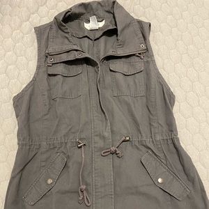 2/$20 Gray Utility Vest